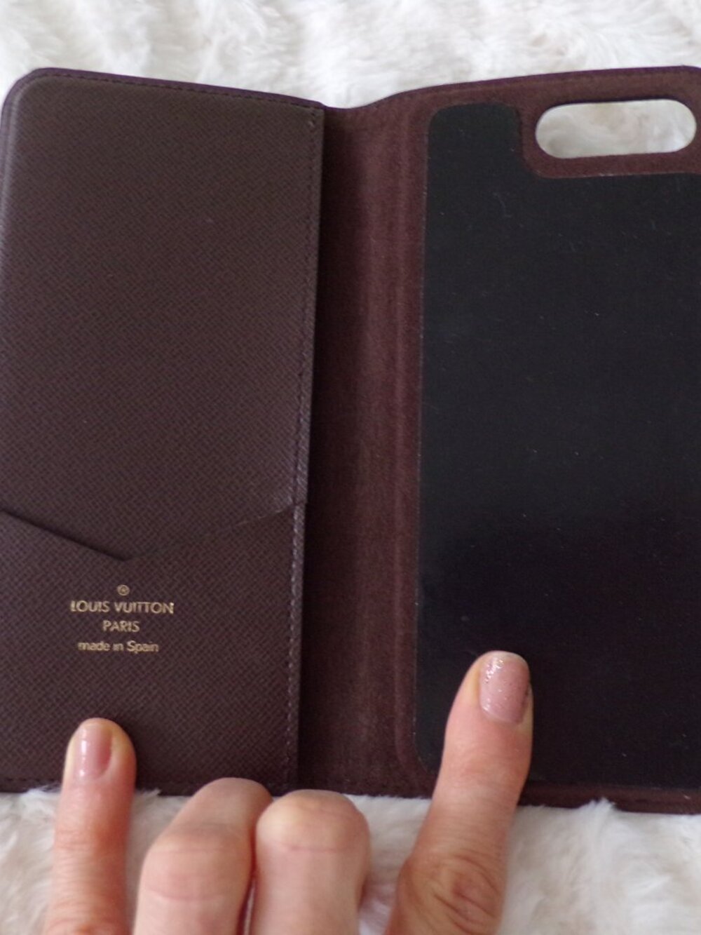 Louis Vuitton LV monogram i phone case billfold wallet - Picture 6 of 12